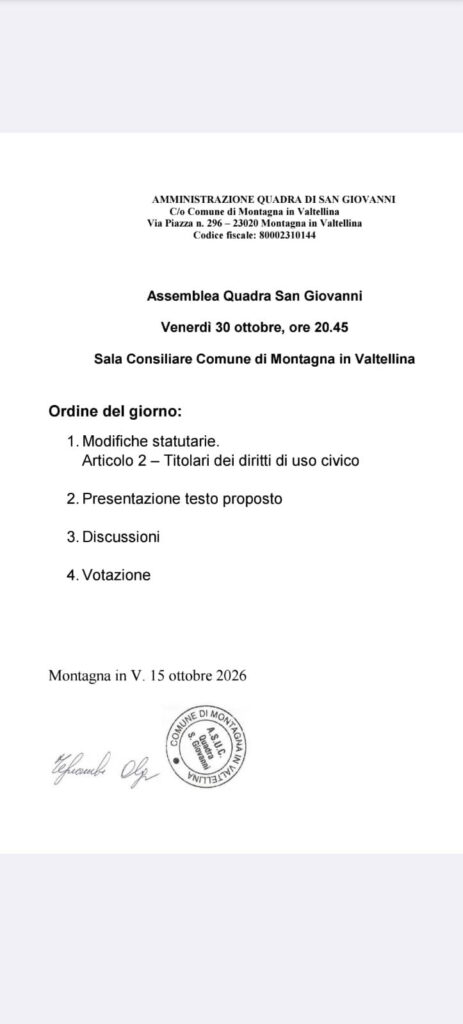 Assemblea 30.10